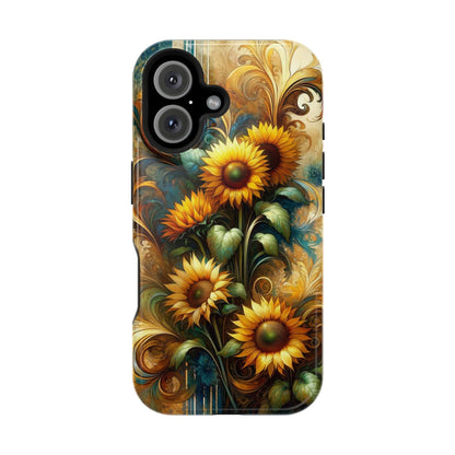 Watercolor Floral Sunflower iPhone Case - BOGO Cases