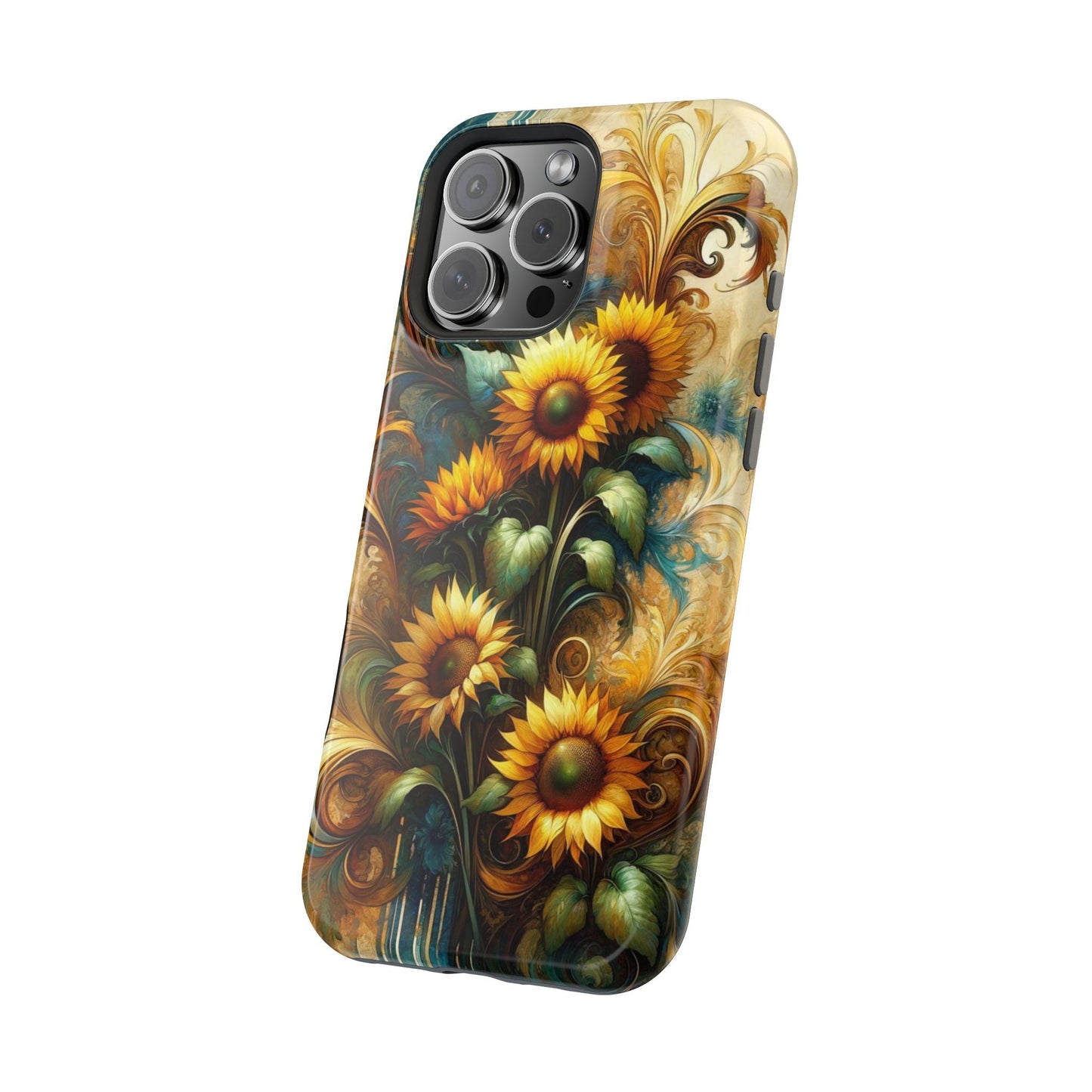 Watercolor Floral Sunflower iPhone Case - BOGO Cases