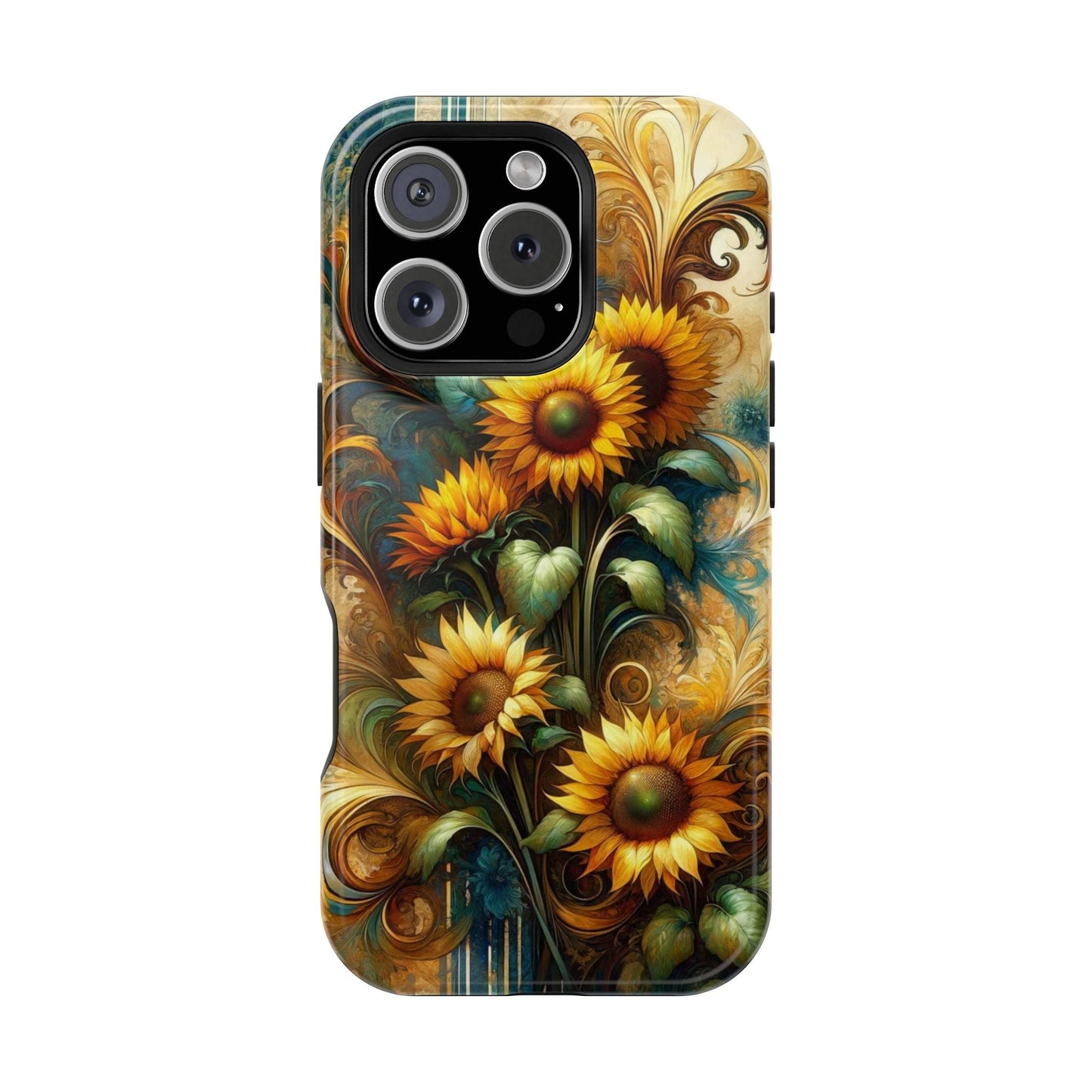 Watercolor Floral Sunflower iPhone Case - BOGO Cases