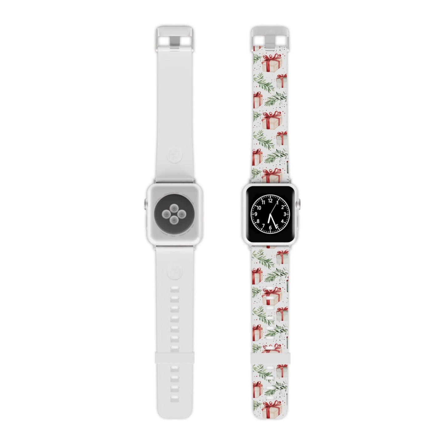 Watercolor Holiday Gifts & Greenery Apple Watch Band - BOGO Cases