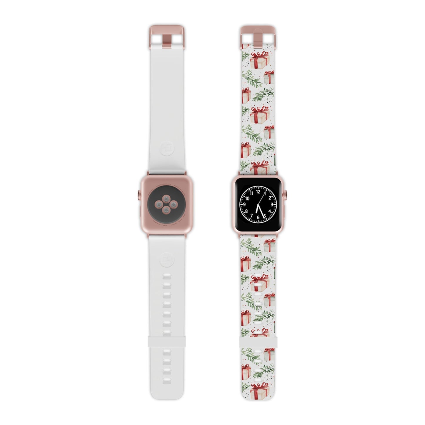 Watercolor Holiday Gifts & Greenery Apple Watch Band - BOGO Cases