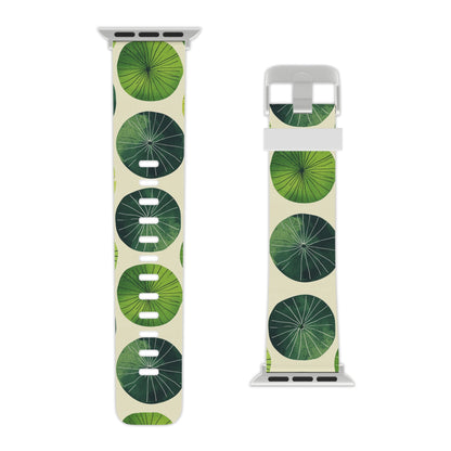 Watercolor Lily Pads Apple Watch Band - BOGO Cases