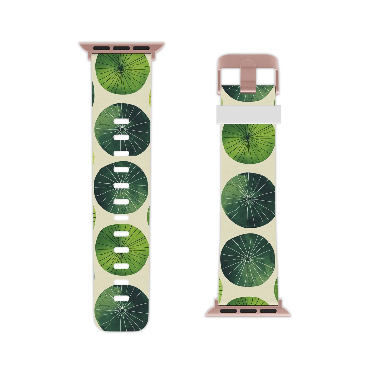 Watercolor Lily Pads Apple Watch Band - BOGO Cases