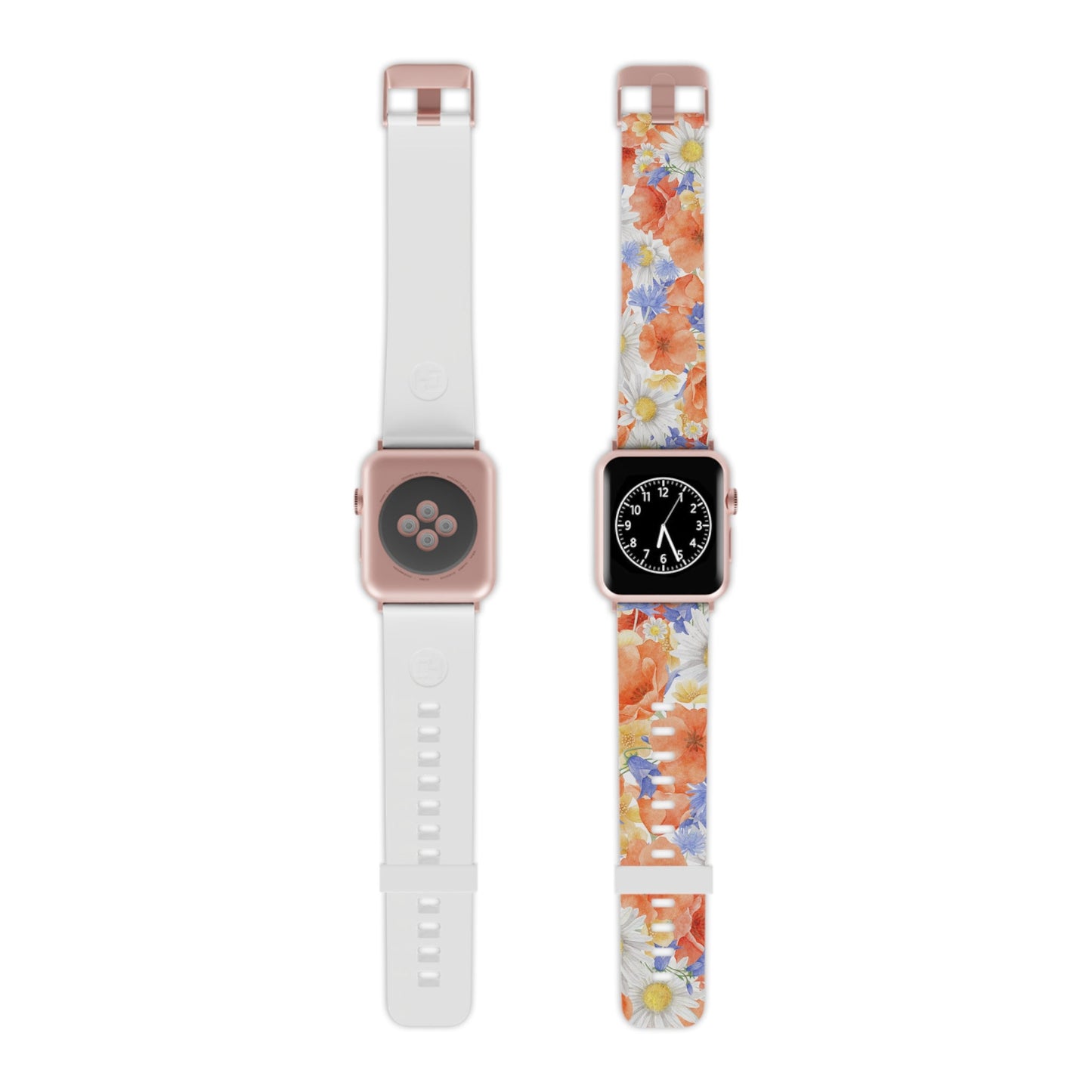 Watercolor Wildflower Pattern Apple Watch Band - BOGO Cases