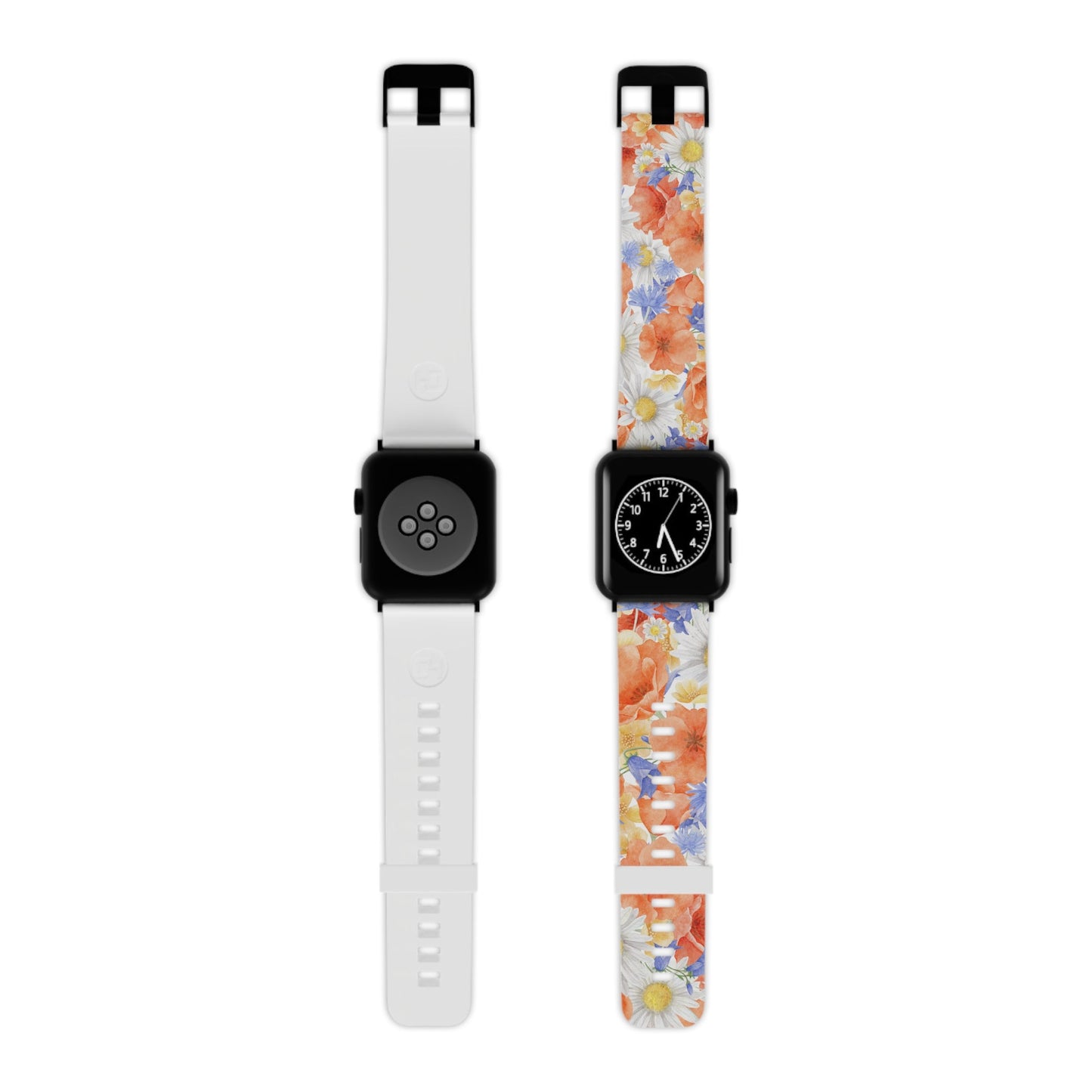 Watercolor Wildflower Pattern Apple Watch Band - BOGO Cases
