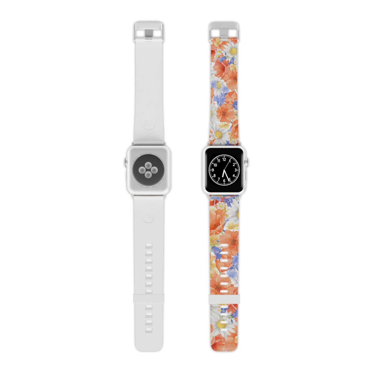 Watercolor Wildflower Pattern Apple Watch Band - BOGO Cases