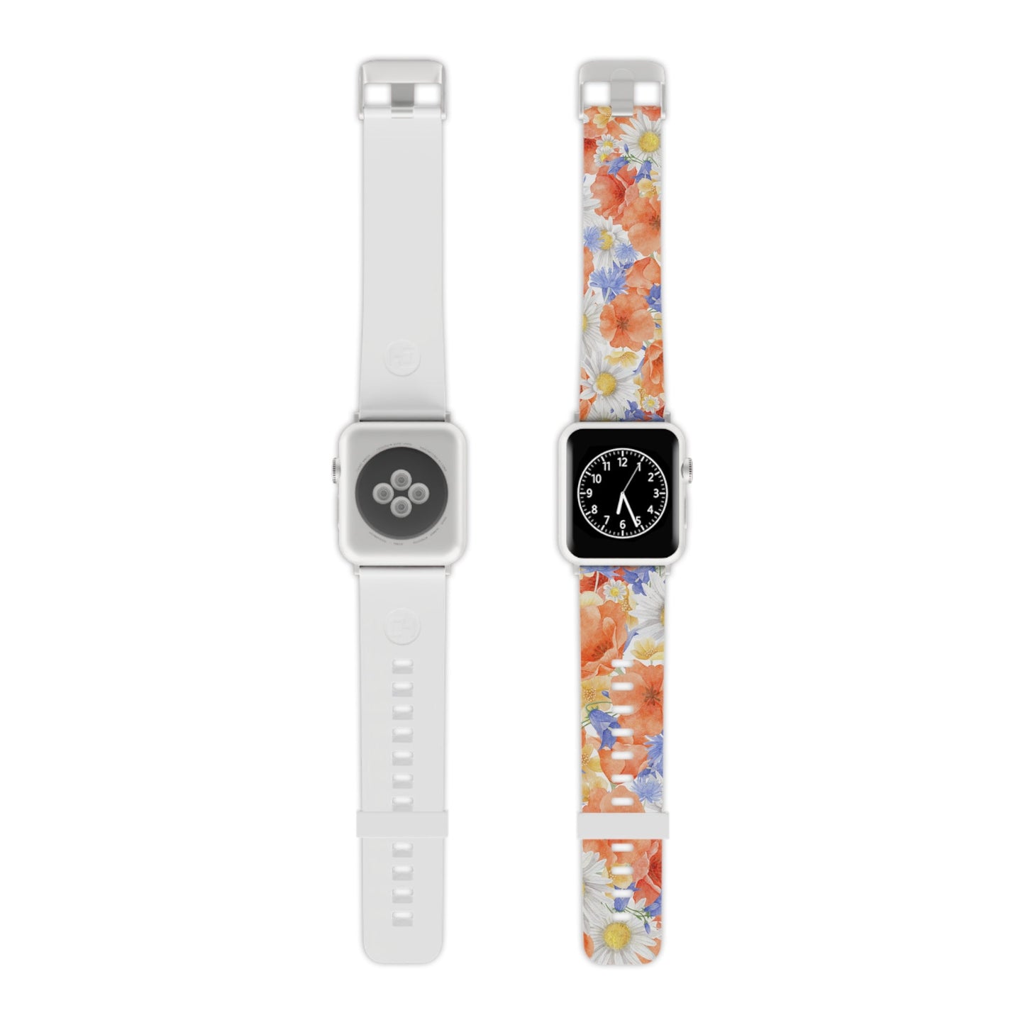 Watercolor Wildflower Pattern Apple Watch Band - BOGO Cases