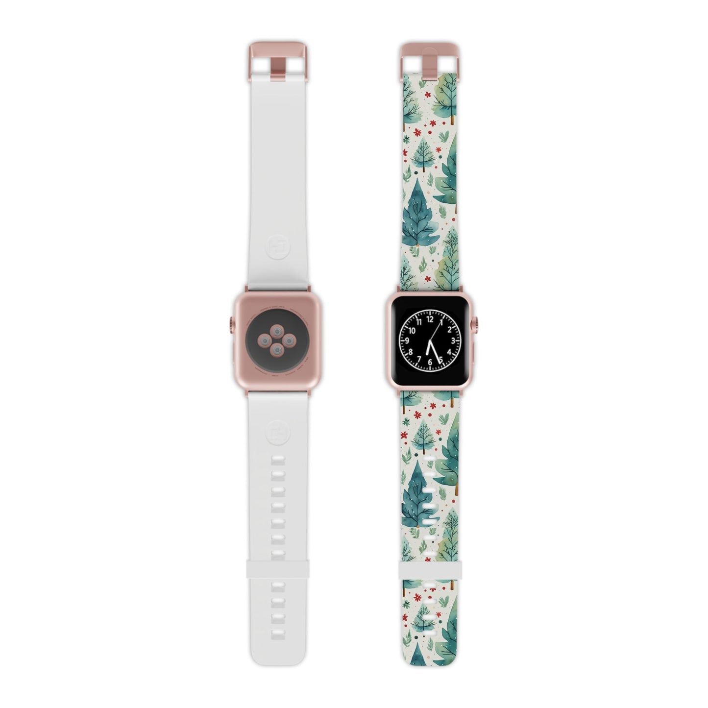 Watercolor Winter Forest  Apple Watch Band - BOGO Cases