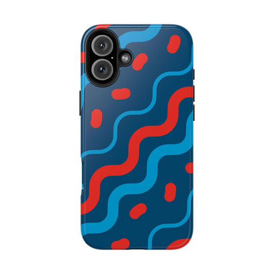 Wavy Retro Vibes - iPhone Series Case - BOGO Cases