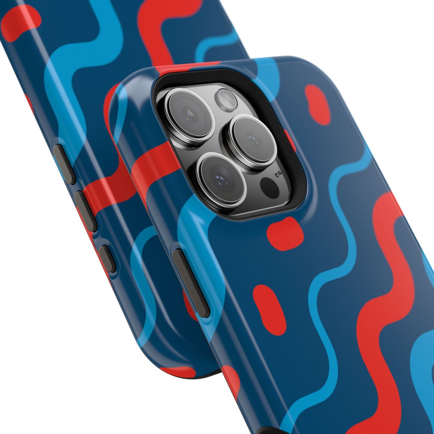 Wavy Retro Vibes - MagSafe iPhone Case - BOGO Cases
