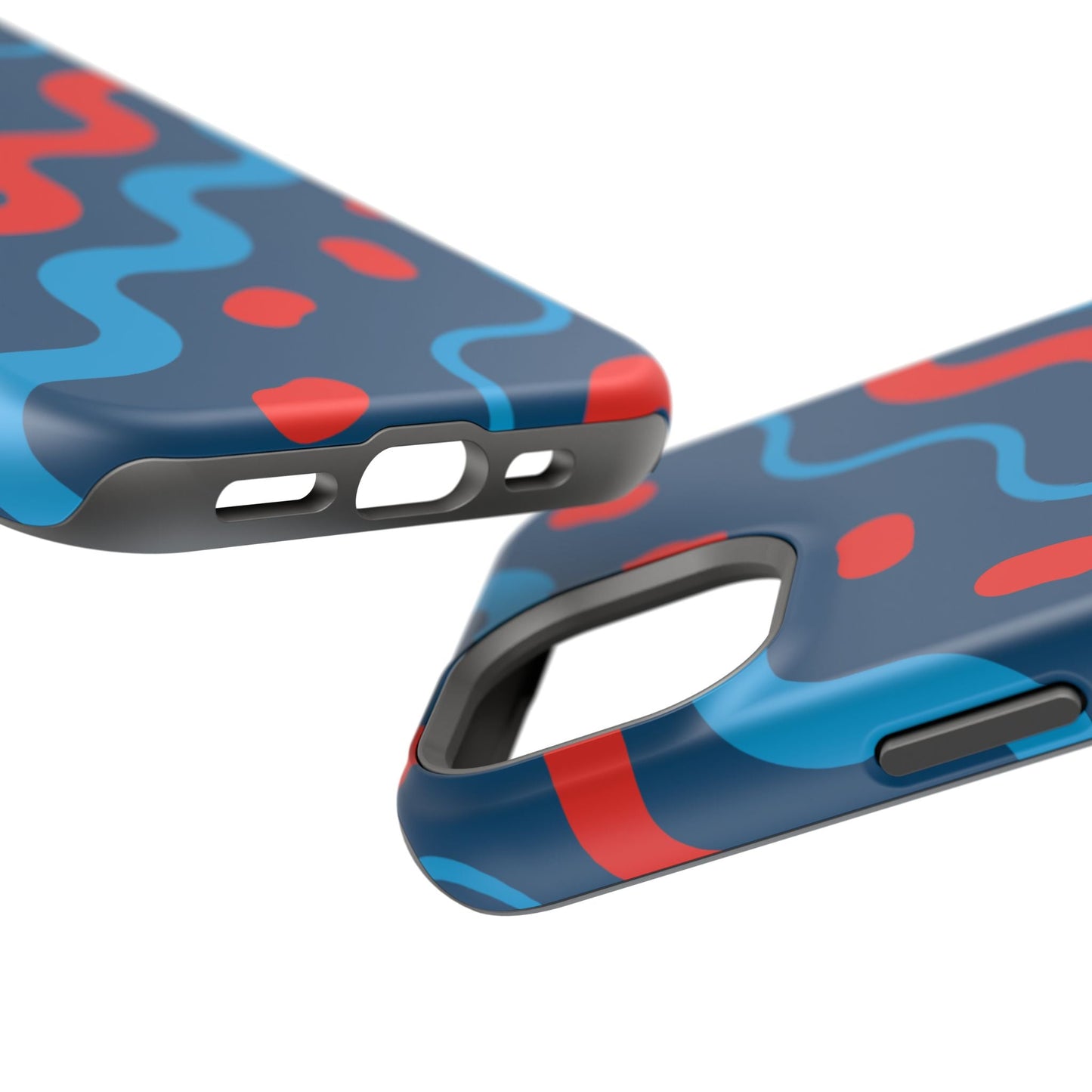 Wavy Retro Vibes - MagSafe iPhone Case - BOGO Cases