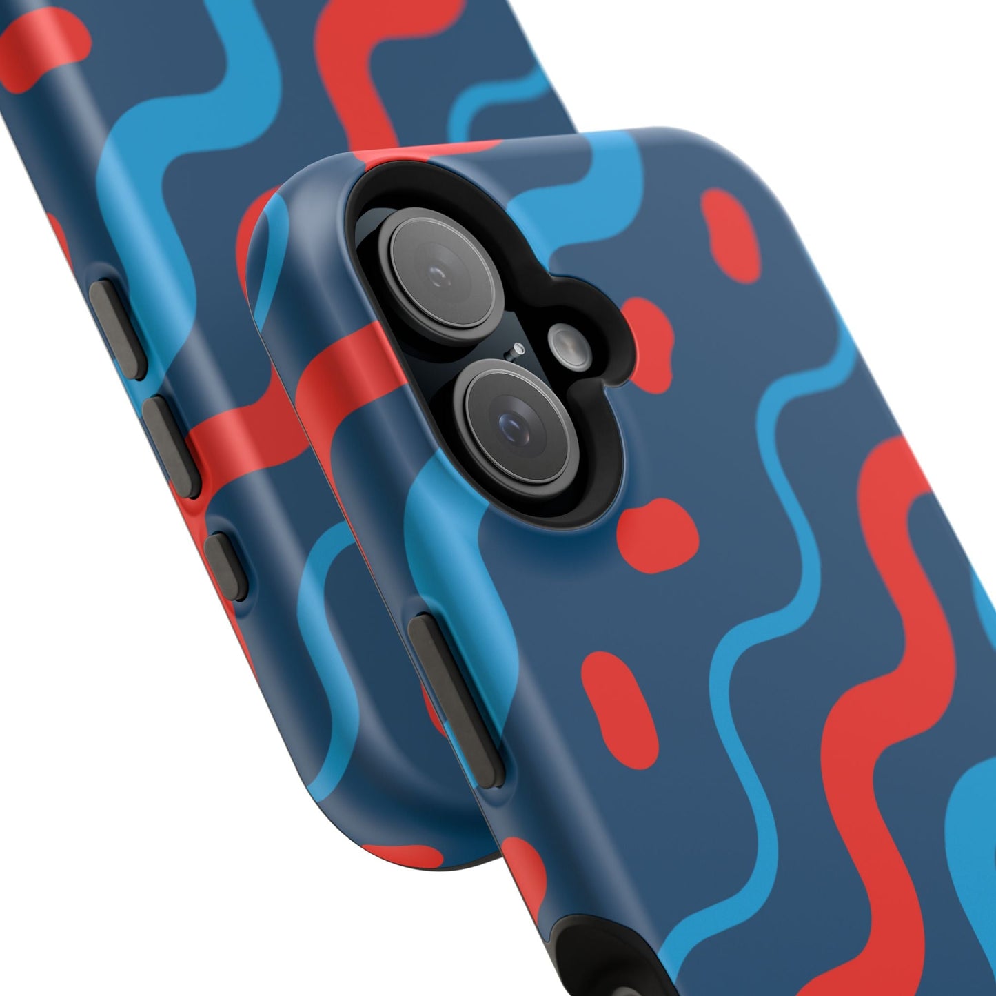 Wavy Retro Vibes - MagSafe iPhone Case - BOGO Cases
