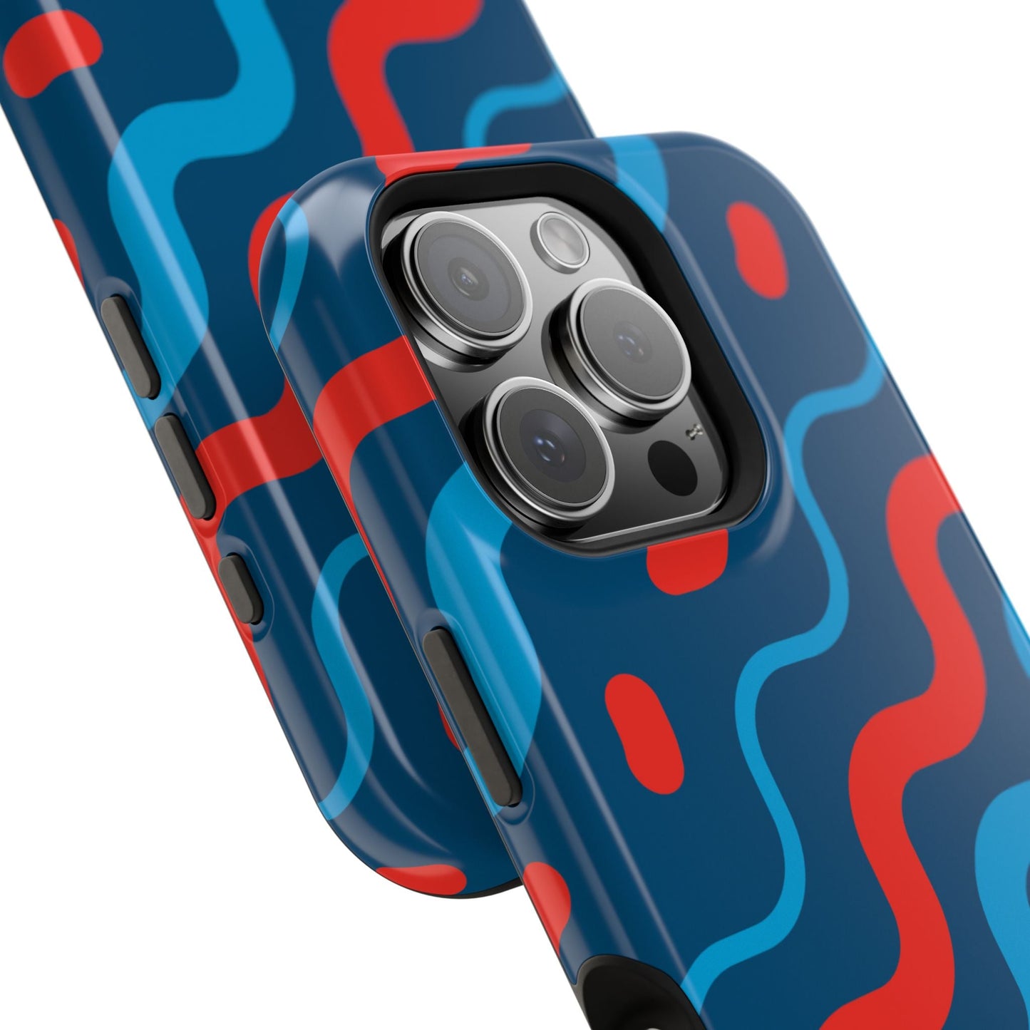 Wavy Retro Vibes - MagSafe iPhone Case - BOGO Cases