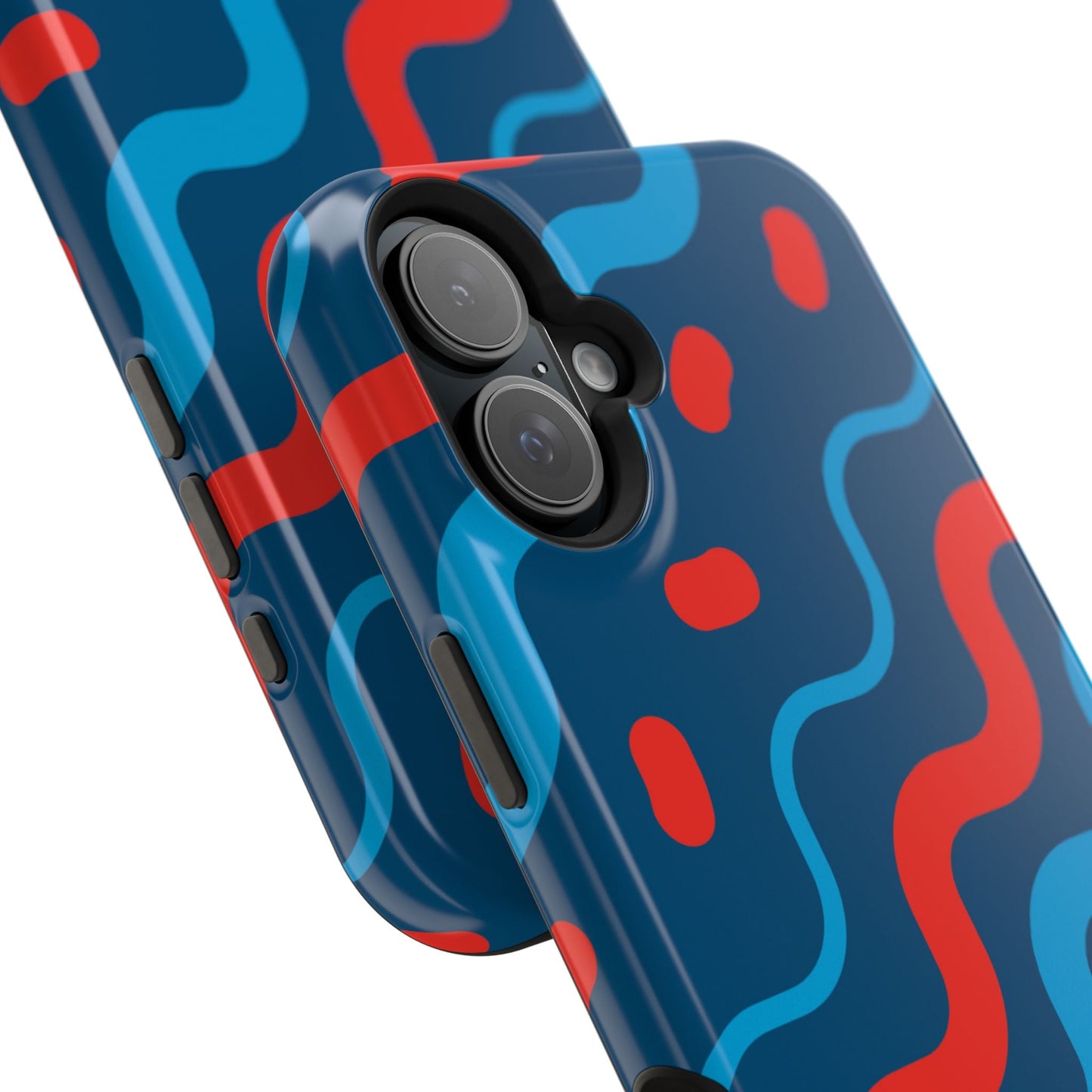 Wavy Retro Vibes - MagSafe iPhone Case - BOGO Cases
