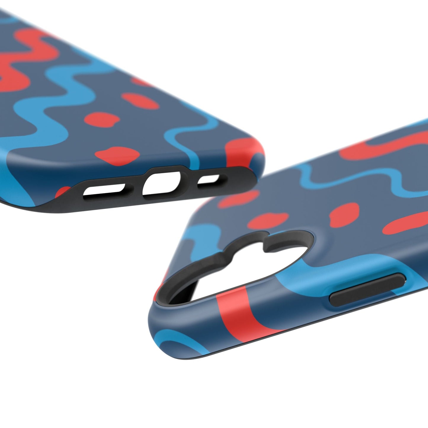 Wavy Retro Vibes - MagSafe iPhone Case - BOGO Cases
