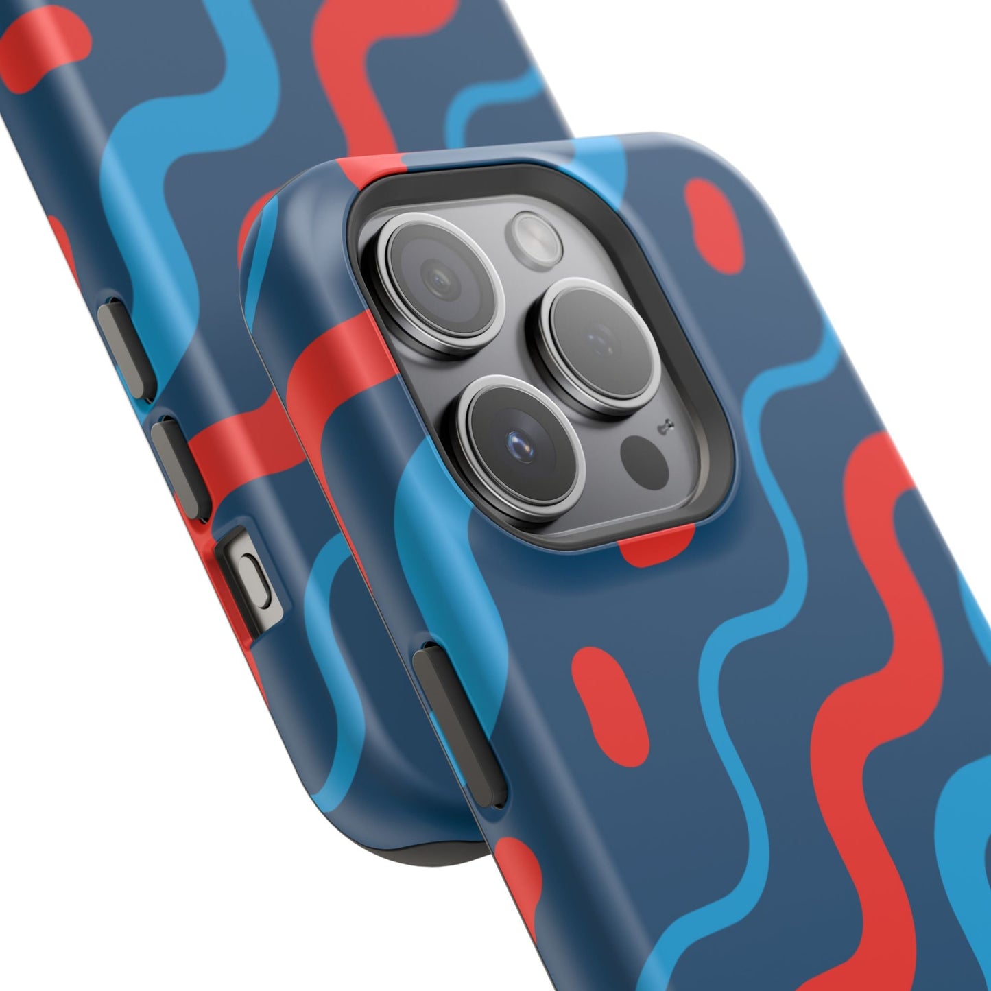 Wavy Retro Vibes - MagSafe iPhone Case - BOGO Cases