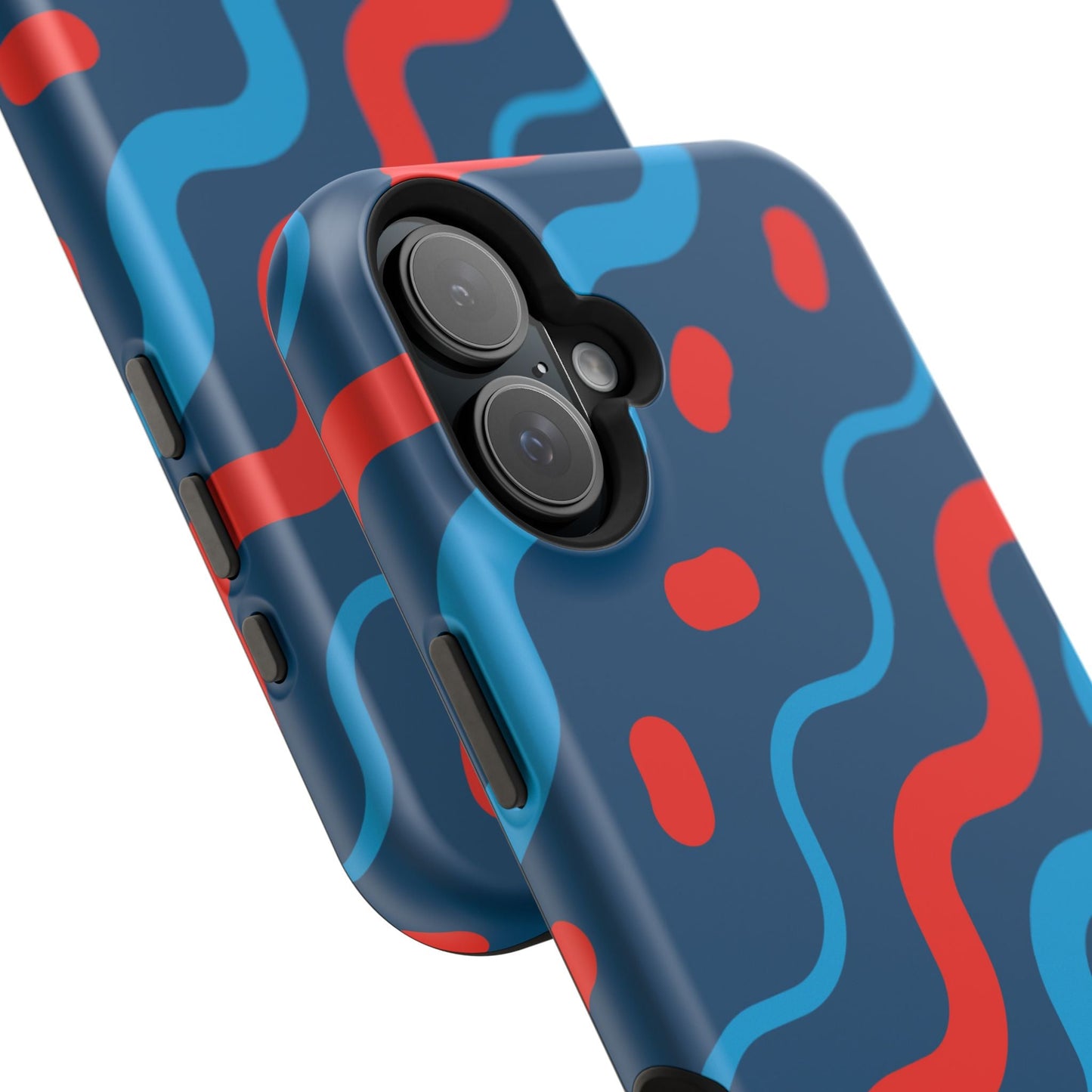 Wavy Retro Vibes - MagSafe iPhone Case - BOGO Cases