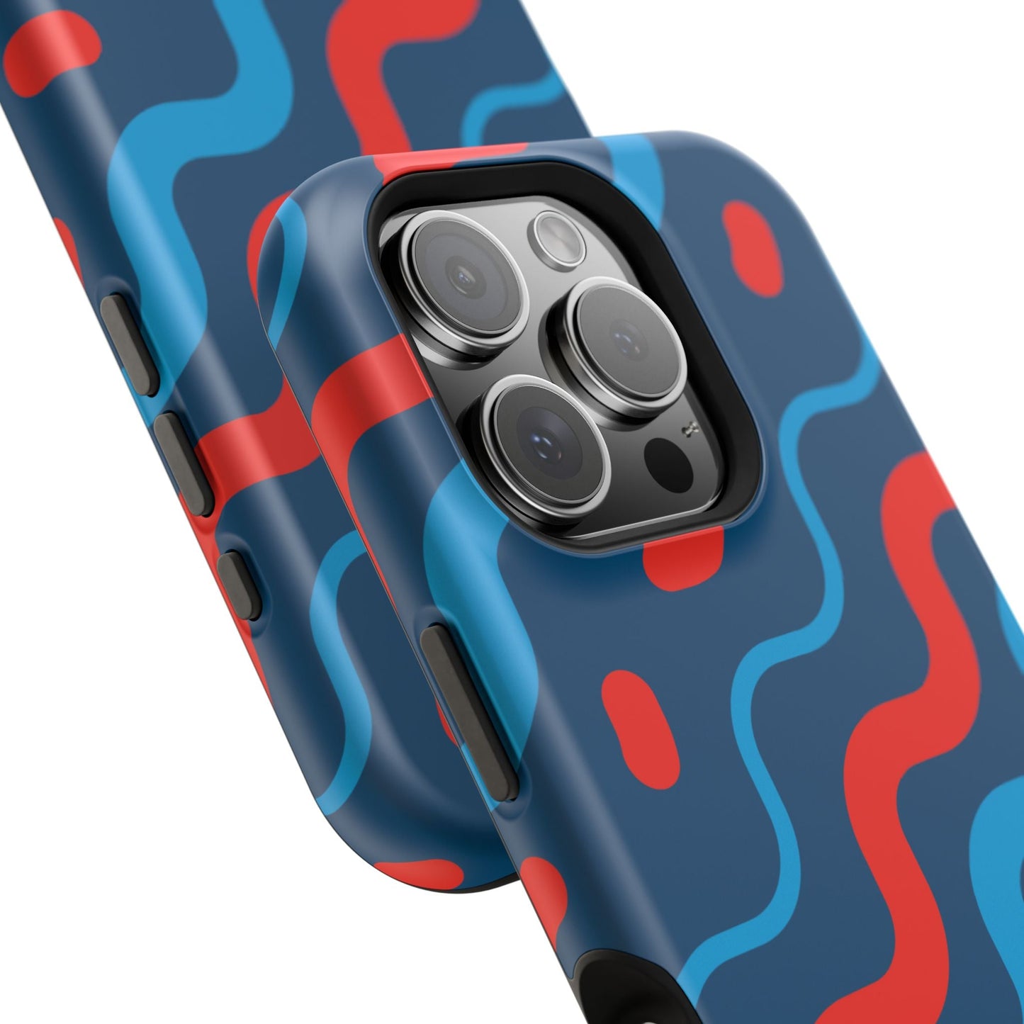 Wavy Retro Vibes - MagSafe iPhone Case - BOGO Cases
