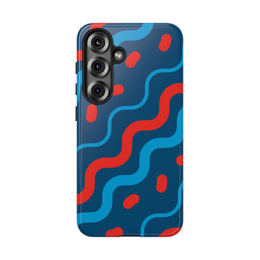 Wavy Retro Vibes - Samsung Galaxy Case - BOGO Cases