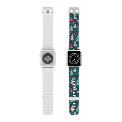 Whimsical Christmas Trees Apple Watch Band - BOGO Cases