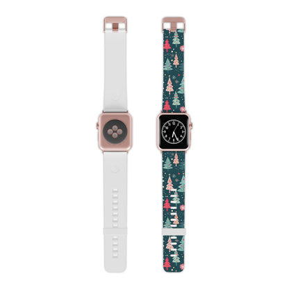 Whimsical Christmas Trees Apple Watch Band - BOGO Cases