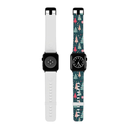 Whimsical Christmas Trees Apple Watch Band - BOGO Cases