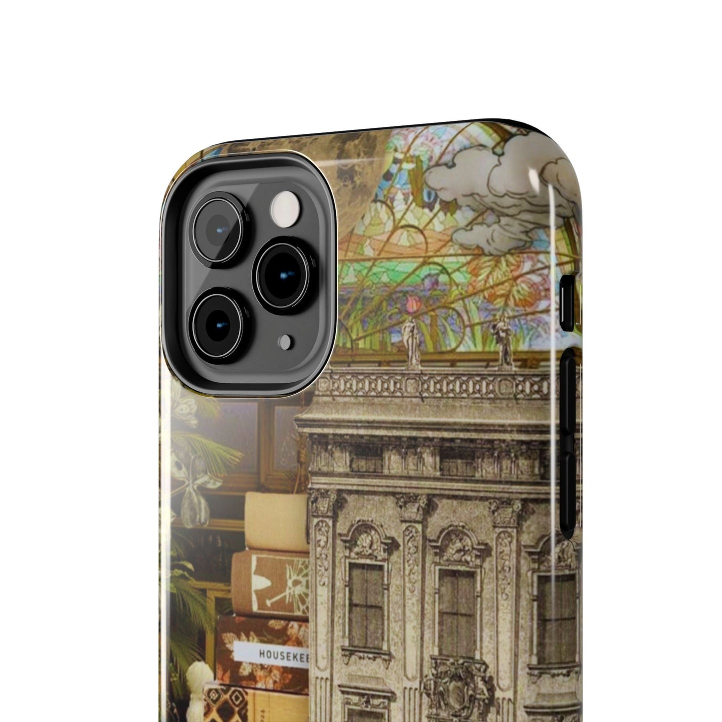 Whimsical Road Trip Collage iPhone Case – Dual - Layer Protection with Vintage Art and Adventure Design - BOGO Cases