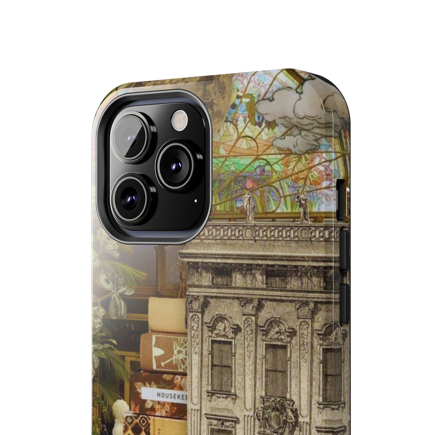 Whimsical Road Trip Collage iPhone Case – Dual - Layer Protection with Vintage Art and Adventure Design - BOGO Cases