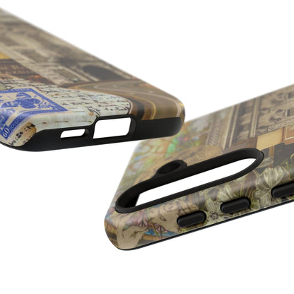 Whimsical Road Trip Collage Samsung Galaxy Case – Dual - Layer Protection with Vintage Art and Adventure Design - BOGO Cases