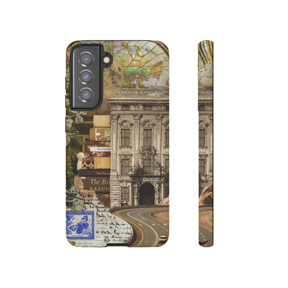 Whimsical Road Trip Collage Samsung Galaxy Case – Dual - Layer Protection with Vintage Art and Adventure Design - BOGO Cases