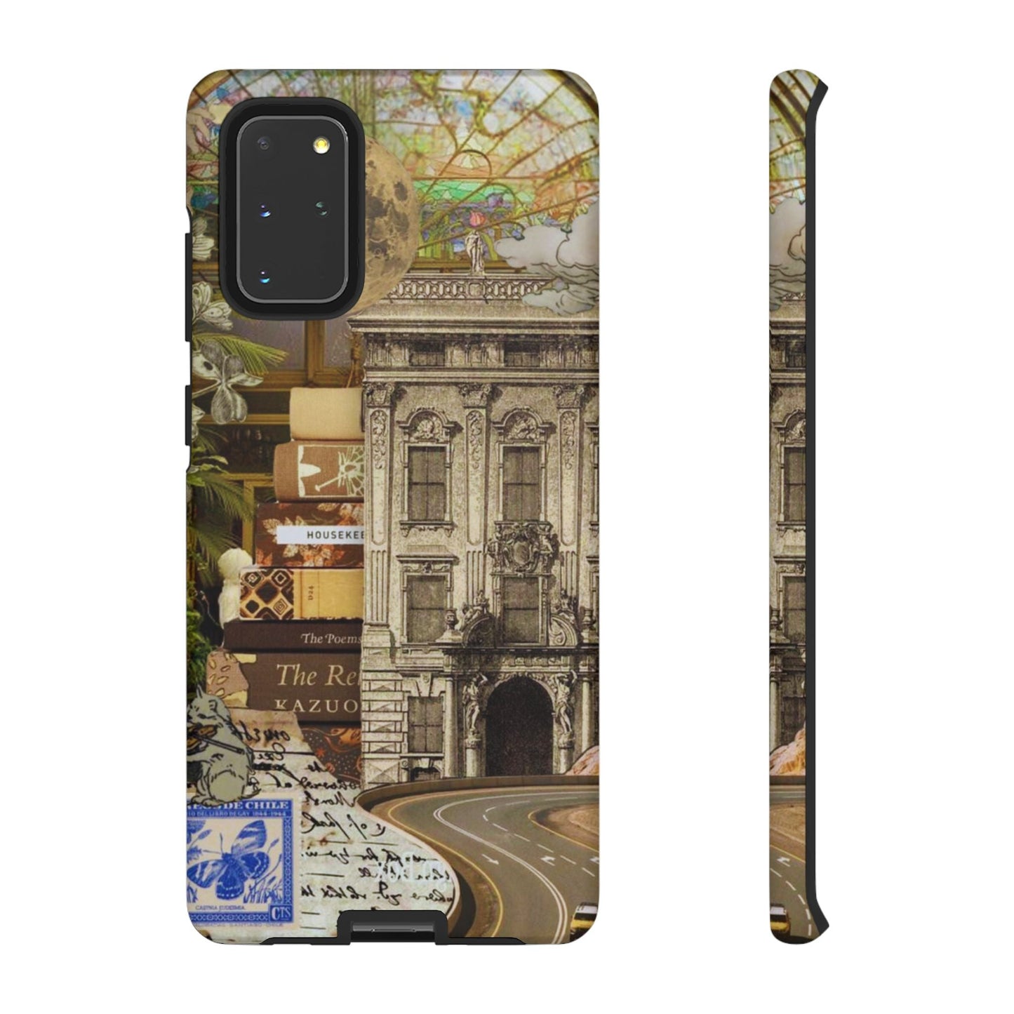 Whimsical Road Trip Collage Samsung Galaxy Case – Dual - Layer Protection with Vintage Art and Adventure Design - BOGO Cases