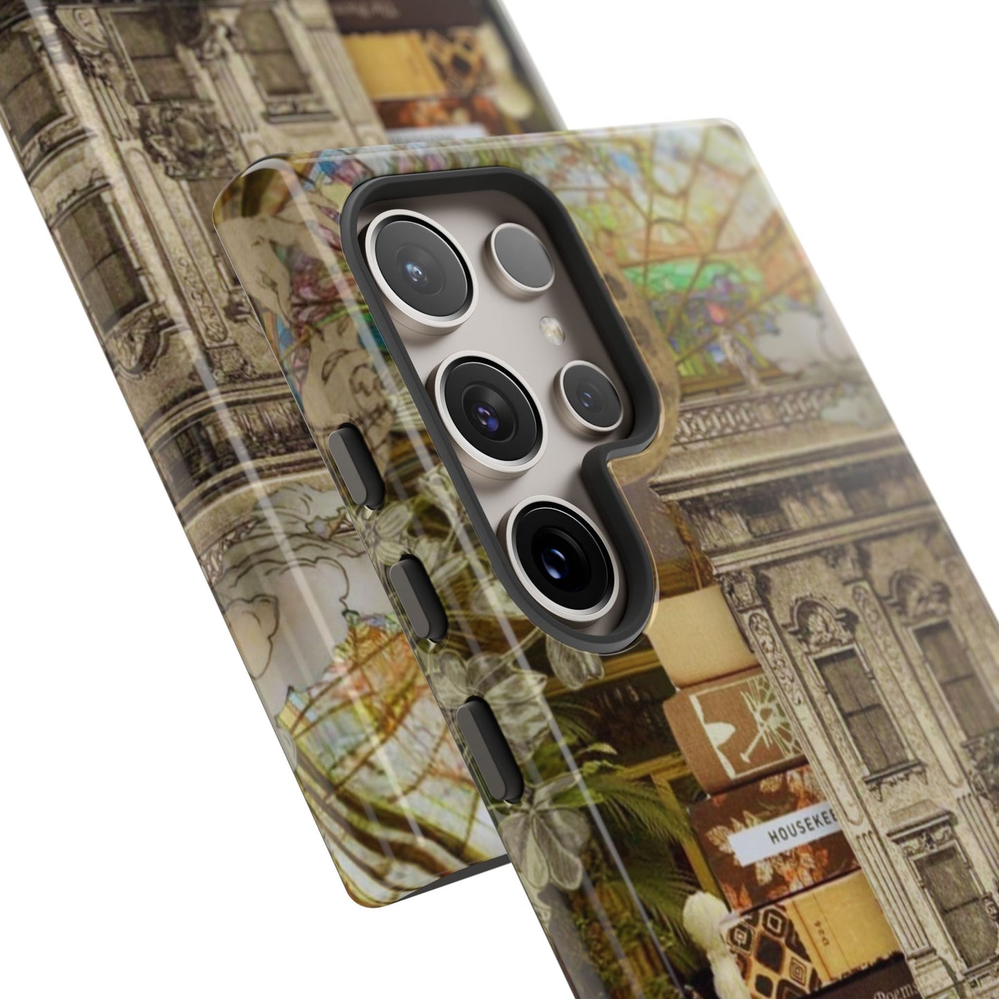 Whimsical Road Trip Collage Samsung Galaxy Case – Dual - Layer Protection with Vintage Art and Adventure Design - BOGO Cases