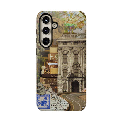 Whimsical Road Trip Collage Samsung Galaxy Case – Dual - Layer Protection with Vintage Art and Adventure Design - BOGO Cases