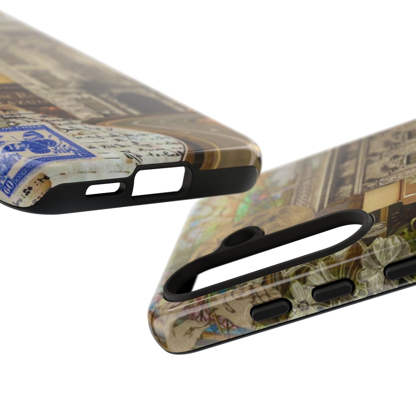 Whimsical Road Trip Collage Samsung Galaxy Case – Dual - Layer Protection with Vintage Art and Adventure Design - BOGO Cases