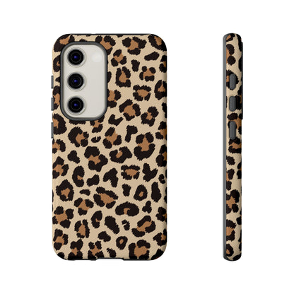 Wild Leopard Print Tough Samsung Galaxy Case – Bold Animal Pattern Design with Dual - Layer Protection - BOGO Cases