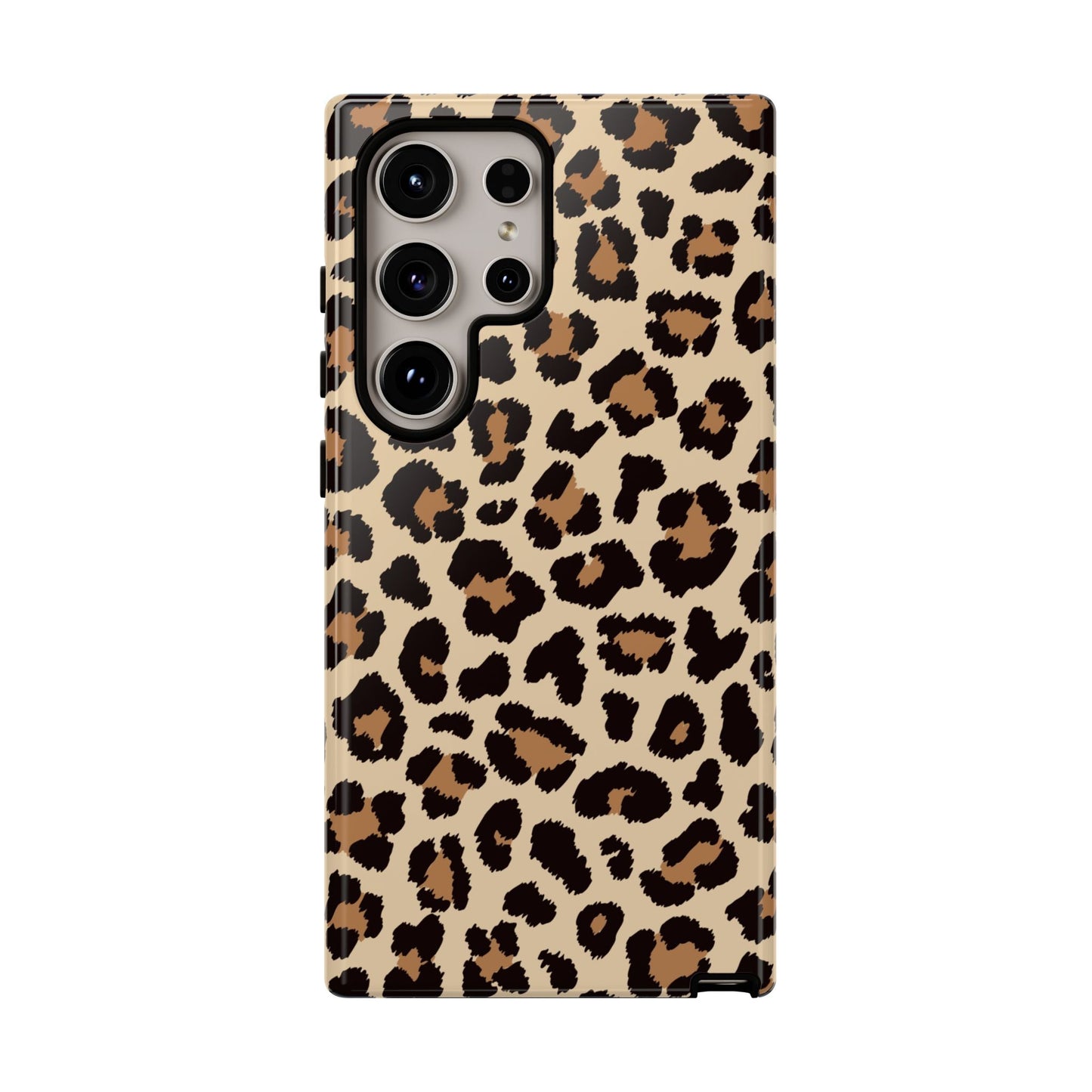 Wild Leopard Print Tough Samsung Galaxy Case – Bold Animal Pattern Design with Dual - Layer Protection - BOGO Cases