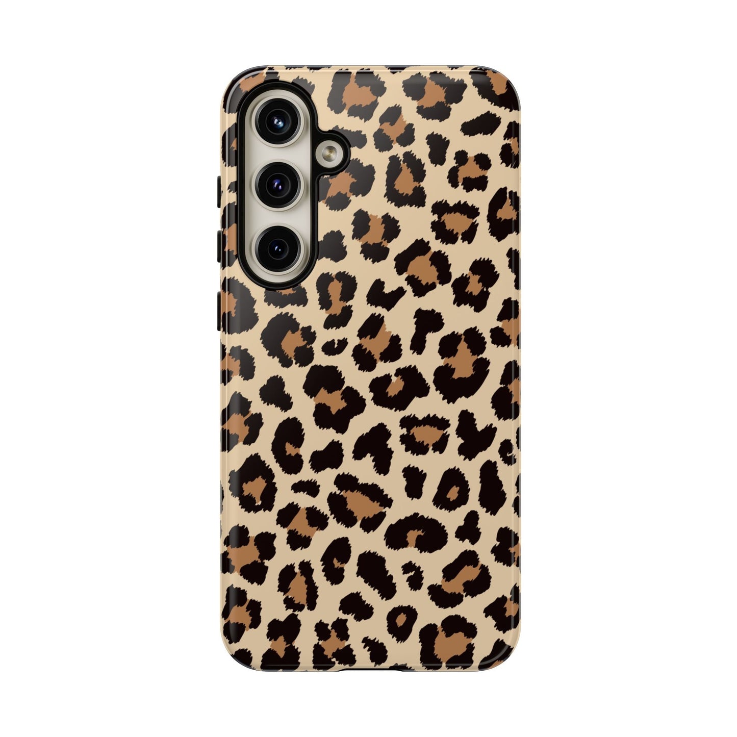 Wild Leopard Print Tough Samsung Galaxy Case – Bold Animal Pattern Design with Dual - Layer Protection - BOGO Cases