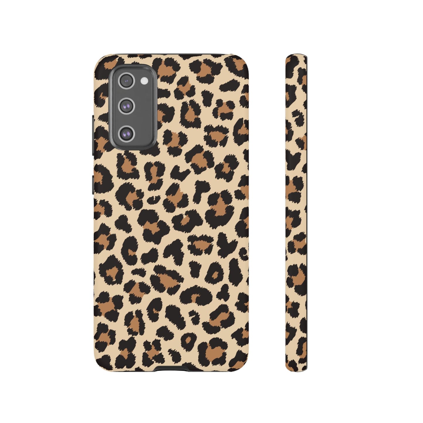 Wild Leopard Print Tough Samsung Galaxy Case – Bold Animal Pattern Design with Dual - Layer Protection - BOGO Cases