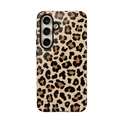 Wild Leopard Print Tough Samsung Galaxy Case – Bold Animal Pattern Design with Dual - Layer Protection - BOGO Cases