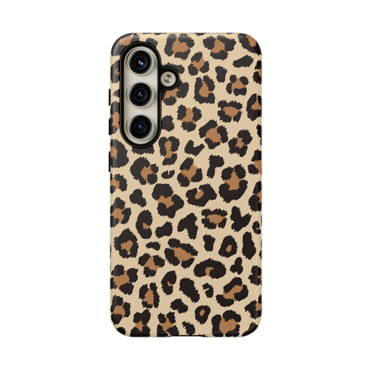 Wild Leopard Print Tough Samsung Galaxy Case – Bold Animal Pattern Design with Dual - Layer Protection - BOGO Cases