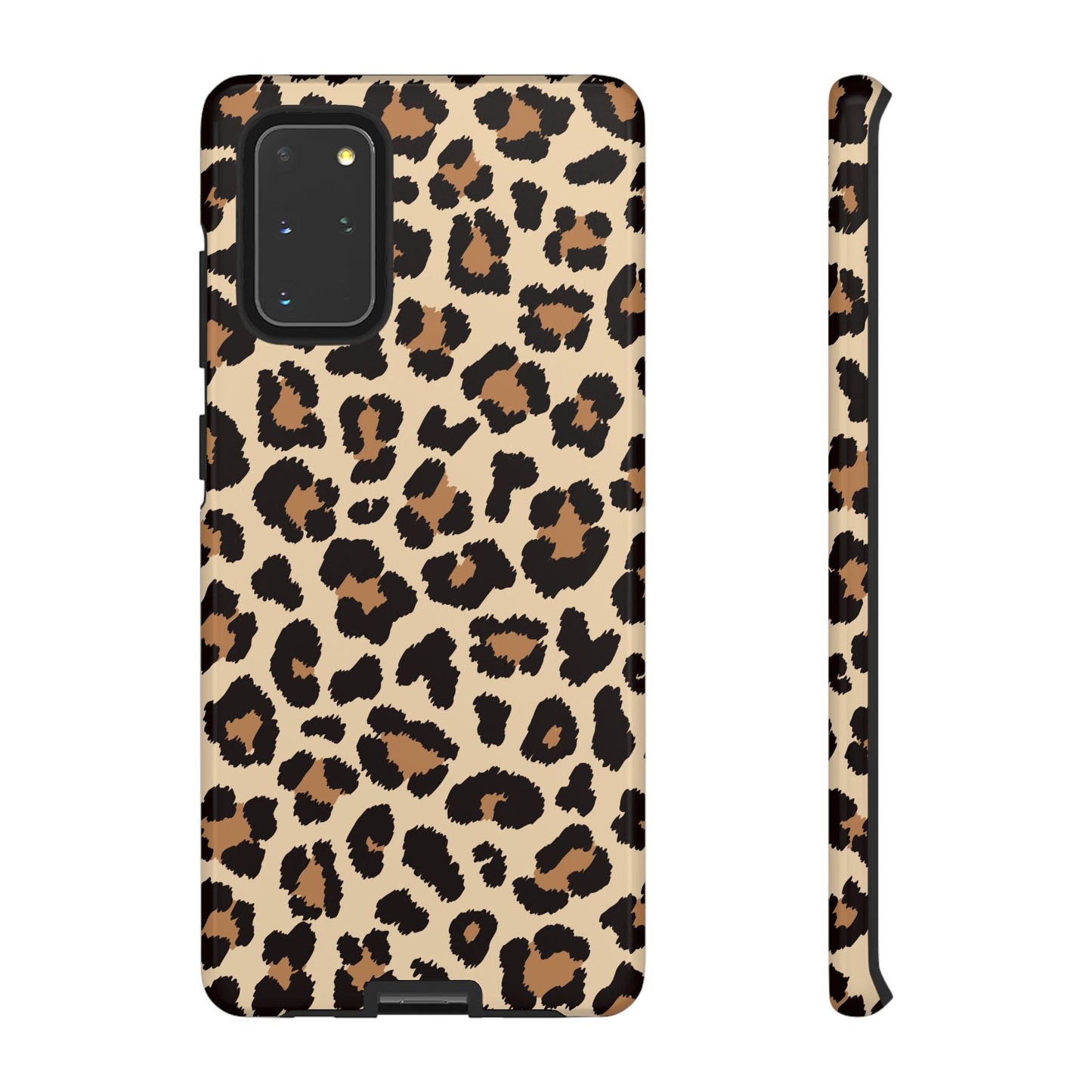 Wild Leopard Print Tough Samsung Galaxy Case – Bold Animal Pattern Design with Dual - Layer Protection - BOGO Cases