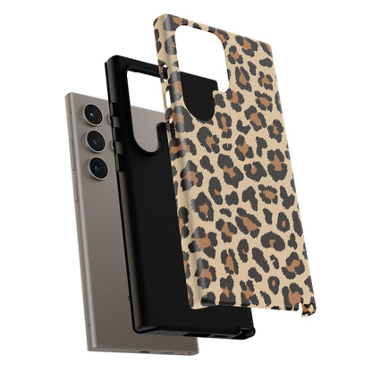 Wild Leopard Print Tough Samsung Galaxy Case – Bold Animal Pattern Design with Dual - Layer Protection - BOGO Cases