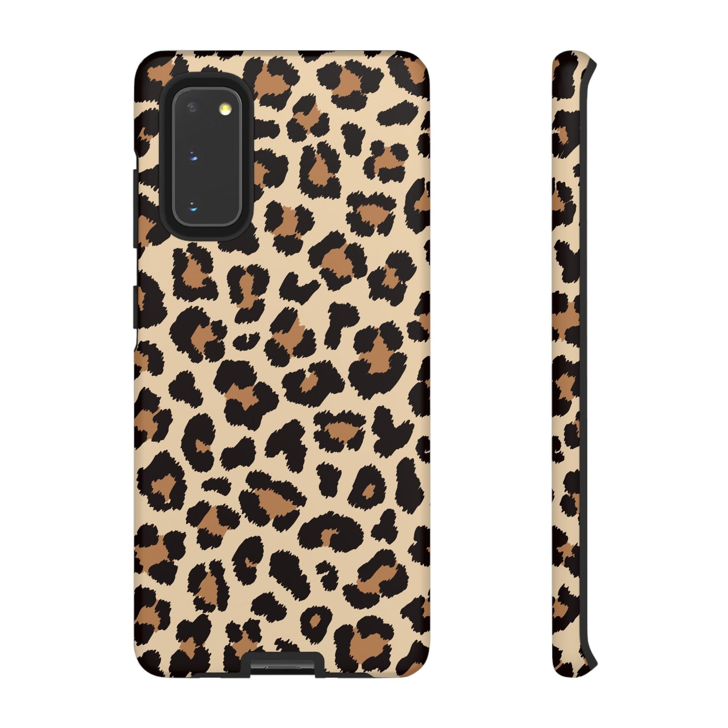 Wild Leopard Print Tough Samsung Galaxy Case – Bold Animal Pattern Design with Dual - Layer Protection - BOGO Cases