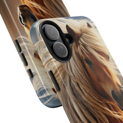 Wild Palomino Stallion iPhone Case - BOGO Cases