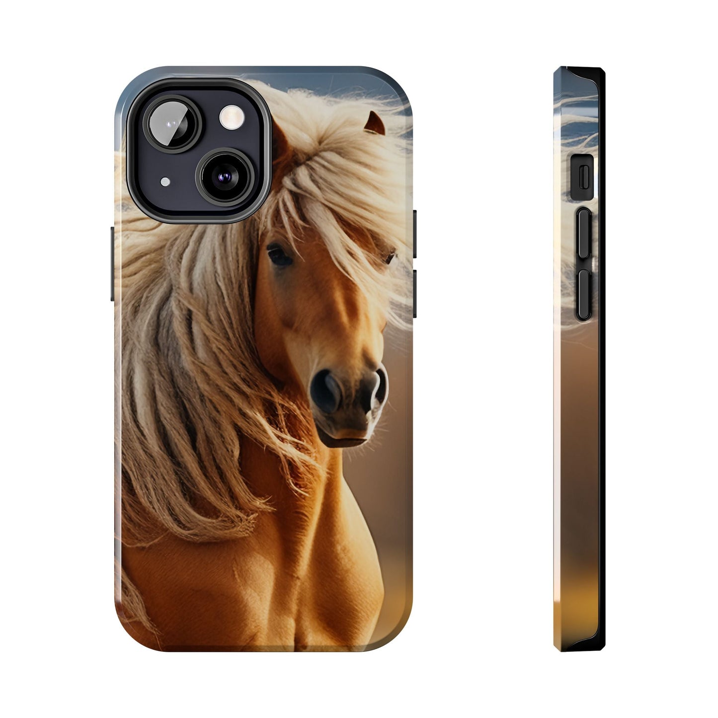 Wild Palomino Stallion iPhone Case - BOGO Cases