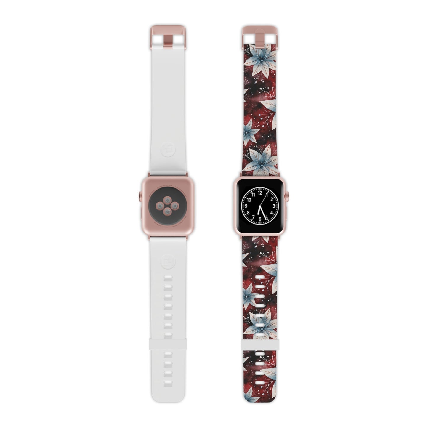 Winter Bloom Poinsettia Apple Watch Band - BOGO Cases