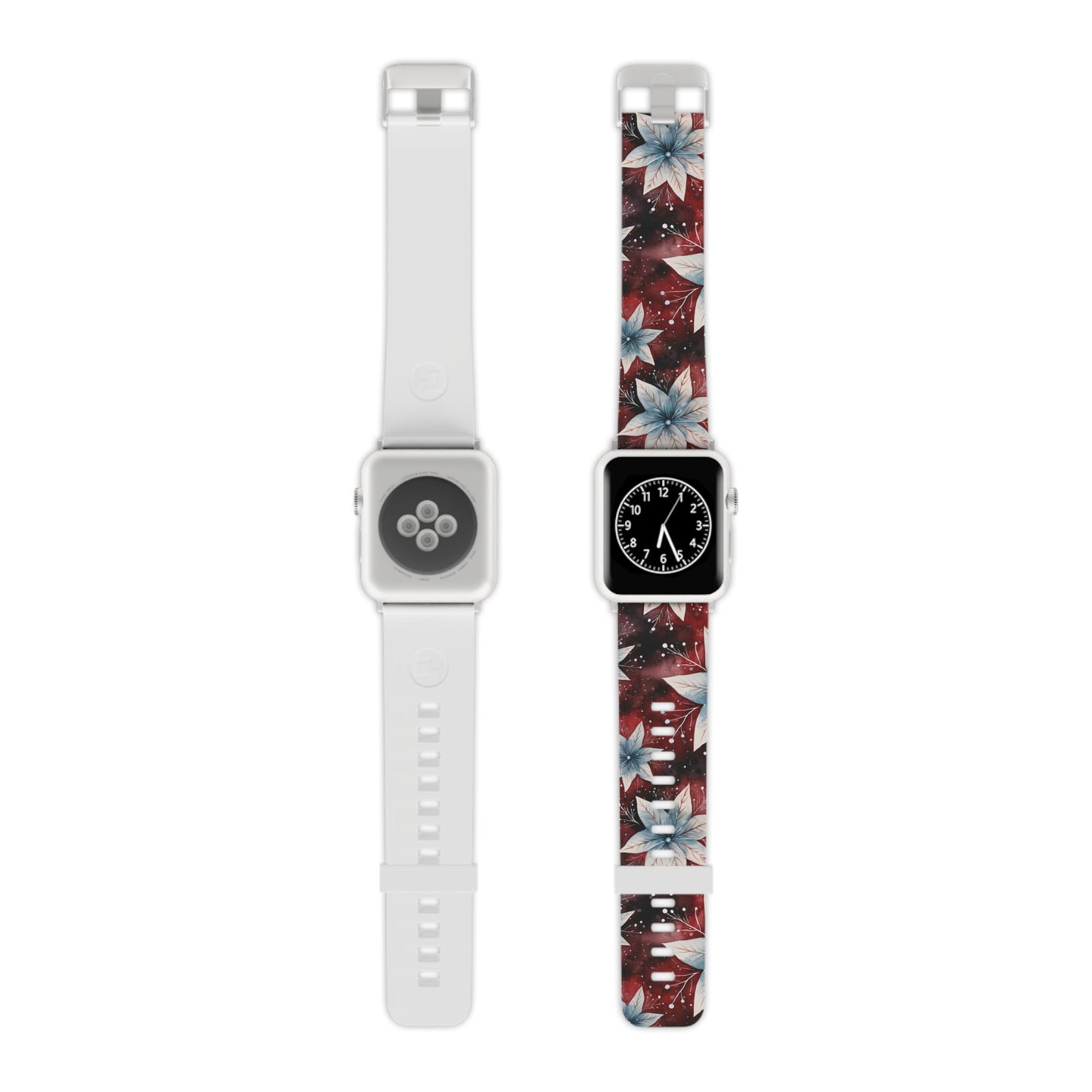 Winter Bloom Poinsettia Apple Watch Band - BOGO Cases