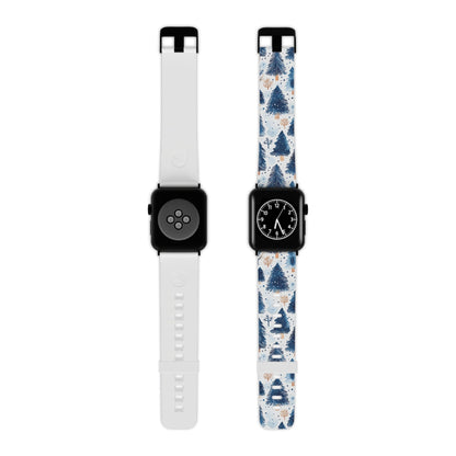 Winter Forest Watercolor Apple Watch Band - BOGO Cases