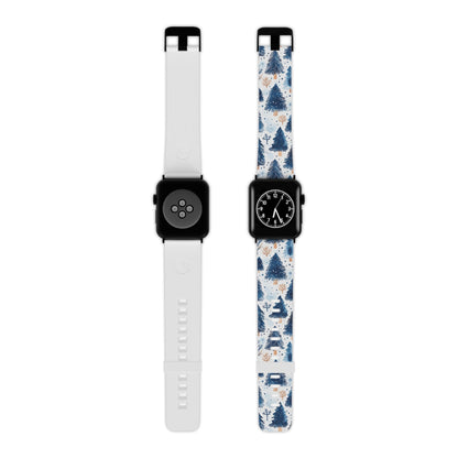 Winter Forest Watercolor Apple Watch Band - BOGO Cases