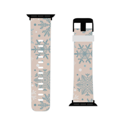 Winter Snowflakes Apple Watch Band - BOGO Cases